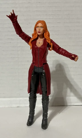 Marvel Legends Scarlet Witch Wanda Maximoff 6” Infinity War From 2-Pack Cover