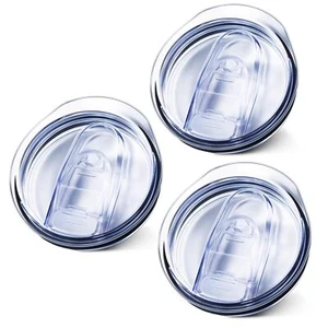 Paquete de 3 tapas de repuesto para vaso recto delgado de acero inoxidable de 20 oz, a prueba de derrames - Imagen 1 de 7