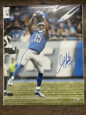 GOLDEN TATE Hand Signed 16x20" Auto Autograph — COA (Beckett) | Lions - Image 1 of 4