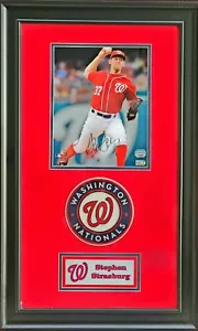 Stephen Strasburg Signed Framed Washington Nationals Montage COA - Picture 1 of 4