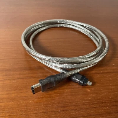 BELKIN Firewire 1394 Reinforced Cable 6pin to 4 Pin 6 Ft For Video Camcorder - Image 1 of 4