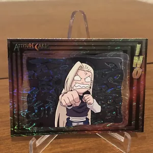 2002 Panini Naruto Ino Attitide Karte A8 Weg des Ninja seltene Holo Prizm Folie LP - Bild 1 von 11