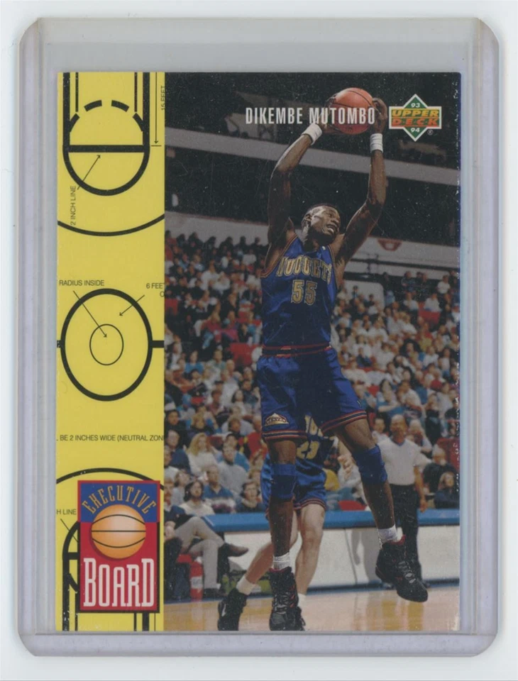 1993-94 Upper Deck Dikembe Mutombo Basketball Card #431 - Image 1 of 2