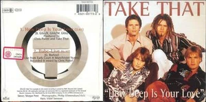 TAKE THAT HOW DEEP IS YOUR LOVE SLIM DIGIPAK SINGLE 1996 CD NUOVO SIGILLATO - Picture 1 of 1