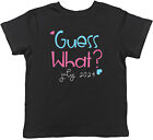 Personalised Gender Reveal Kids T-Shirt Baby Announcement Childrens Boys Girls