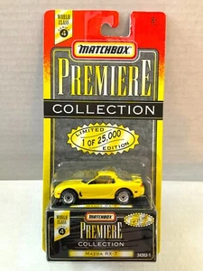 Matchbox Premiere Collection - MAZDA RX-7 - World Class Series 4 Yellow - Picture 1 of 4
