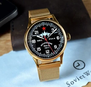 Reloj de pulsera Raketa Fighter vintage para hombre URSS VINTAGE soviético raro regalo para hombre - Imagen 1 de 13