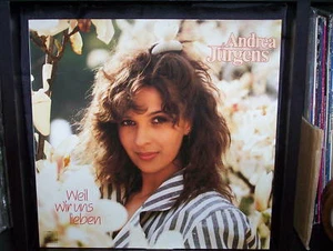 ANDREA JURGENS WEIL WIR UNS LIEBEN - GERMAN LP RECORD VINYL 12" 33/3 - Picture 1 of 3