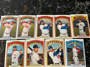2021 Topps Heritage Baseball Card Lot (10) Stars Furture HOFRs - Bild 1 von 2