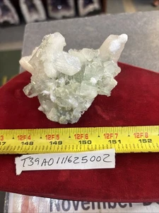 ESPECIMEN MINERALES FORMACIÓN BOLAS DE ESTILBITA Y OKENITA APOFILITA 187 GRAMOS - Imagen 1 de 1