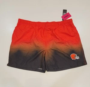 BROWNS|Men's NFL Team Apparel Lined Swim Suit|Size 3XL - Picture 1 of 3