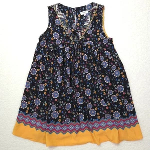 Umgee Womens Dress Small Sleeveless Floral Southwest Boho - Picture 1 of 8