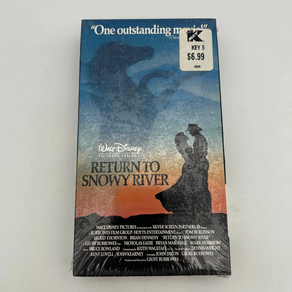 Return To Snowy River VHS SEALED BVHV Stamp Walt Disney Brian Dennehy VTG - Image 1 of 4