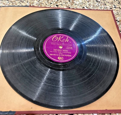Okeh 78 Bob Wills His Texas Playboys New San Antonio Rose/Bob Willis’ Special Foto 1 de 2