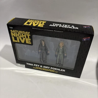Saturday Night Live Weekend Update Tina Fey & Amy Poehler 2015 SNL Figures - NEW - Image 1 of 4