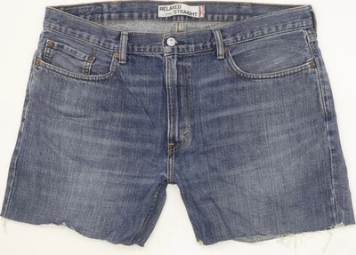 Levi's 559 Blue Hot Pants Vintage Denim Shorts High Waisted W38 UK18 (97927) - Image 1 of 4