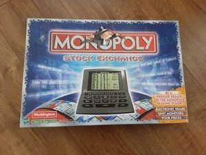 Monopoly Stock Exchange Property Trading Board Game - Hasbro (2001) edition - Picture 1 of 3