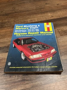 Ford Mustang 1979-1993 Mercury Capri 1979-1986 Haynes 36050 Paperback - Picture 1 of 4