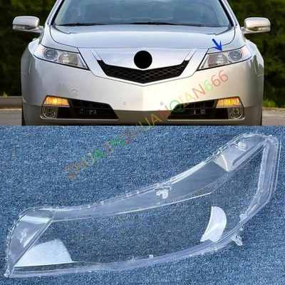 Faro lateral izquierdo transparente para Acura TL 2009-2014 + pegamento sellador Foto 1 de 4