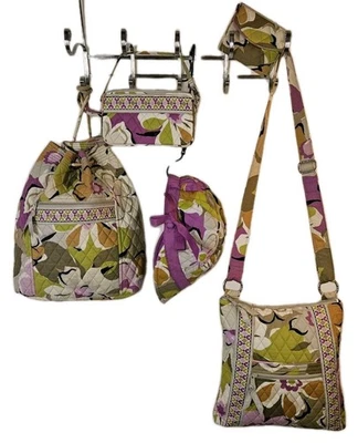 Vera Bradley Portabello Juego de 5 piezas Bolsos de Mano College Girl Core, Boho, Ligero  Foto 1 de 4