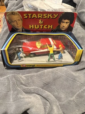 CORGI #292 - STARSKY AND HUTCH FORD TORINO & FIGURES - 1977 - DIECAST - BOXED🔥 - Image 1 of 4