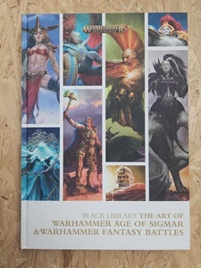 Black Library The Art of Warhammer Age of Sigmar & Fantasy Hardcover 2021 - Photo 1/8