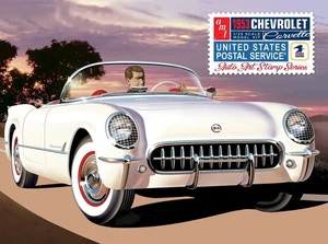 AMT 1:25 1953 Chevy Corvette (USPS StampSeries), #R2AMT1244 - Picture 1 of 4