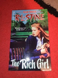 R.L. Stine Fear Street The Rich Girl Vintage YA Horror Book Series 1st Printing - Imagen 1 de 4