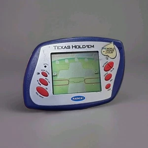 Radica World Poker Tour Texas Hold Em Hand Held Game 2004 New Battery Tested - Picture 1 of 9