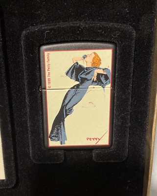 Zippo The Petty Girl серии 2 атласная кукла 1998 с коробкой карта новый нецарапанный пин-ап - Изображение 1 из 4