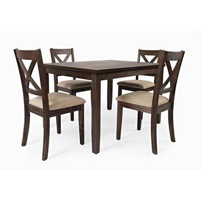 Walnut Creek 5 Piece Dining Set - Table with 4 Chairs - Image 1 of 4
