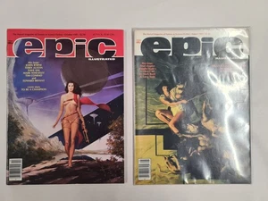 Epic Comic Magazine Collection August / October 1985 Set Graphic Fantasy  - Bild 1 von 6