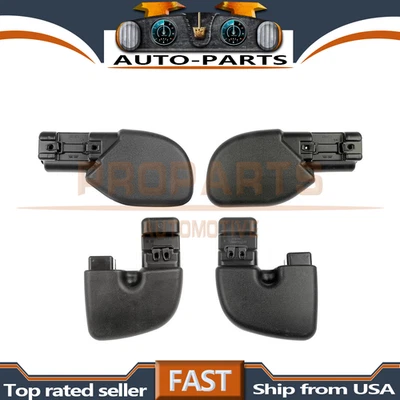 Juego de 4 tapas de extensión de parachoques delantero y trasero Dorman para Jeep Wrangler 97-06 Foto 1 de 4