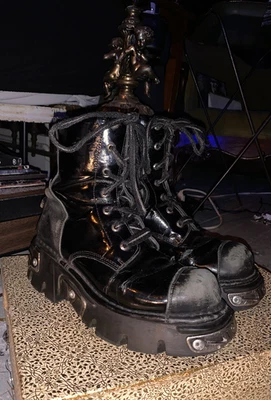 Leather new rock boots for gearhead - Image 1 of 4