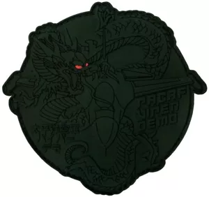 USAF 35th FIGHTER WING – PACAF – F-16 VIPER DEMONSTRATION TEAM PATCH – BLACK - Picture 1 of 1