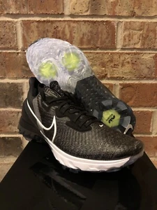 New 9 Nike Air Zoom Infinity Tour Flyknit Golf Black White Shoes CT0540-001 Mens - Picture 1 of 6