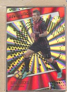 Juraj Kucka 16 2017 Panini Revolution Sunburst - AC Milan