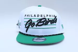 Philadelphia Eagles New Era 9fifty NFL Kelly Green Go Birds Saquon Barkley snap - Picture 1 of 5