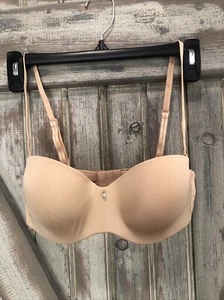 Lascana wandelbarer Multiway BH beige nude gepolstert Strass Bügel 34B Neu ohne Etikett - Bild 1 von 13