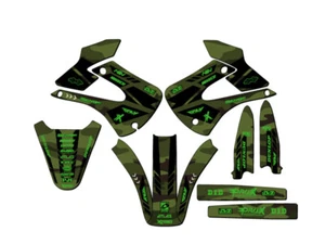 2001-2013 w/ UFO FENDERS KX 100 APACHE Green Senge Graphics Kit Compatible with - Picture 1 of 10