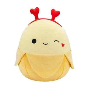 Squishmallows 12" Valentines Junie the Banana with Headband - Picture 1 of 1