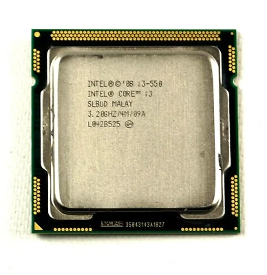 Intel Core i3-550 Processor 3.2 GHz 4 MB Cache Socket LGA1156 - Image 1 of 2