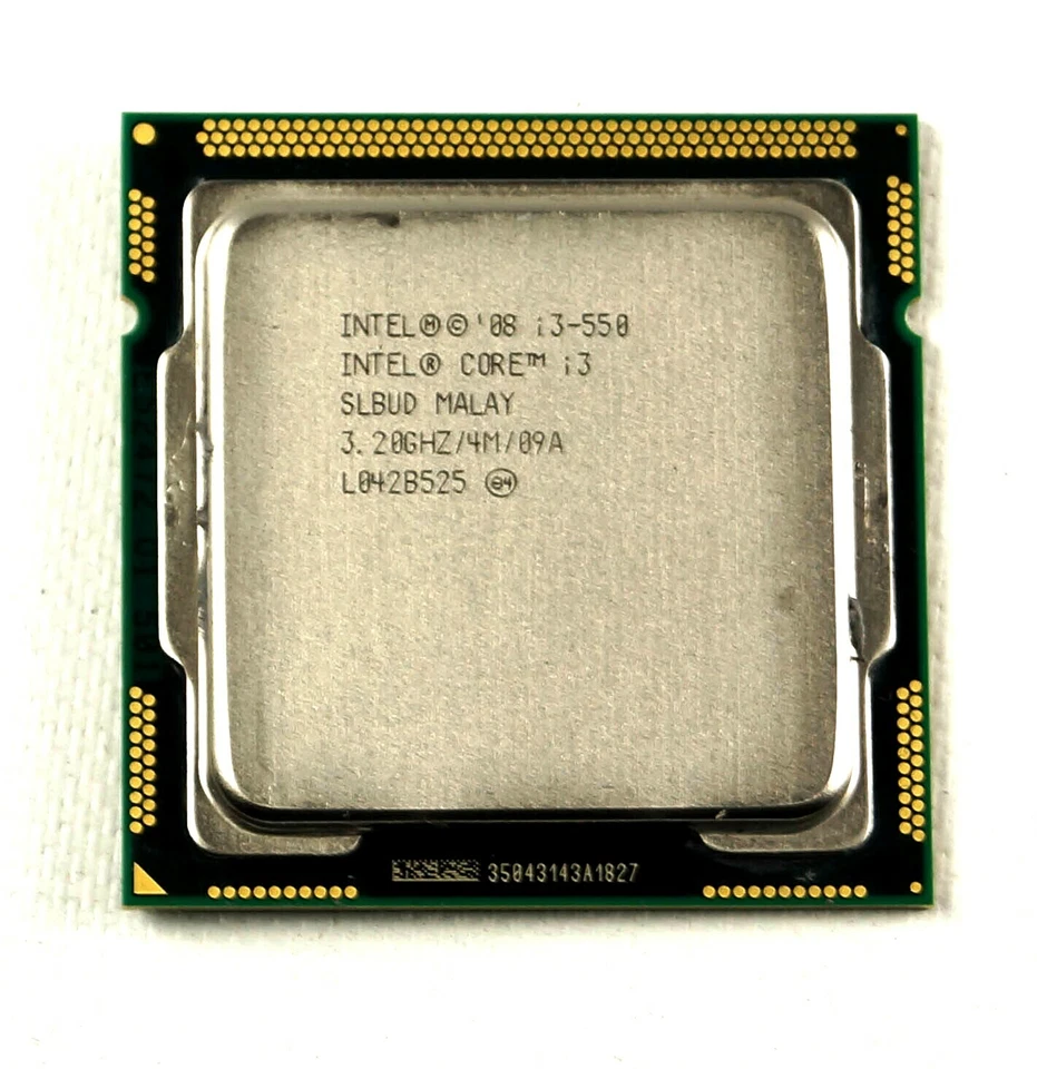 Intel Core i3-550 Processor 3.2 GHz 4 MB Cache Socket LGA1156 - Image 1 of 2