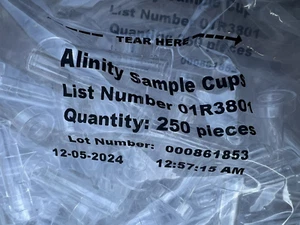 Alinity ci Series Sample Cups 01R3801 F/Abbott Architect Series Analyzers Lot - Picture 1 of 6