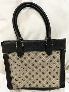 Dooney & Bourke Purse Signature Black New - Picture 1 of 8