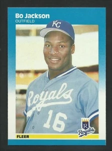 BO JACKSON 1987 ROOKIE FLEER #369 NM-MT - Imagen 1 de 1