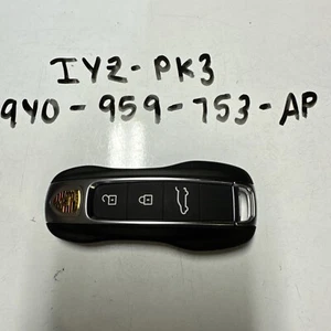 Mando a distancia original Porsche Smart Key IYZPK3 OEM 3 botones Inv 4A - Imagen 1 de 8