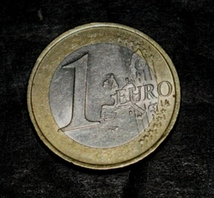 VINTAGE, One EURO "EAGLE" COIN: (2002), Germany& Netherlands? Nicely Circulated - Picture 1 of 4