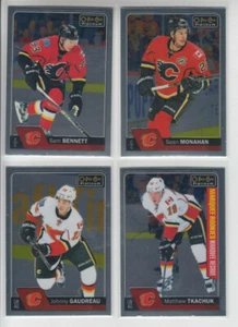 16/17 OPC Platinum Calgary Flames 4 Cards w/RC - Gaudreau Monahan Tkachuk RC + - Picture 1 of 2