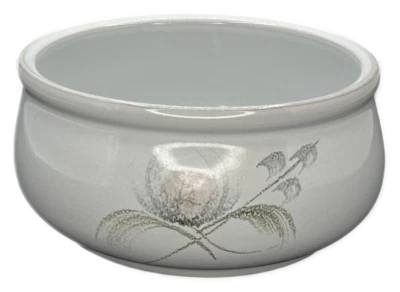 Cuenco para servir verduras Denby Whisper. Inglaterra redonda de colección Foto 1 de 3